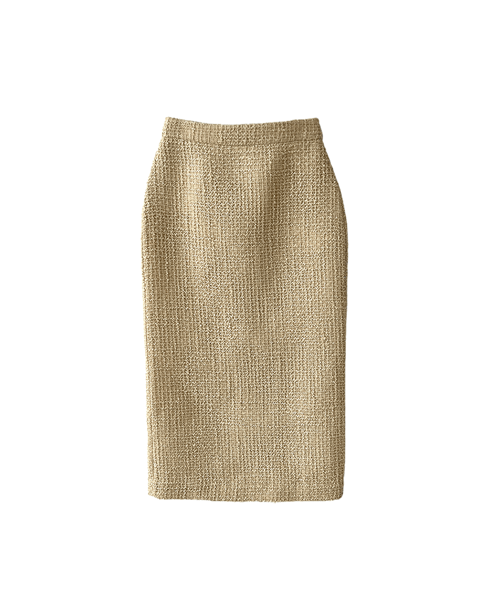 23fw B tweed slim long skirt